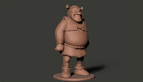 Shrek Std Mat 3d Model 3d Model 3d Printable Cgtrader