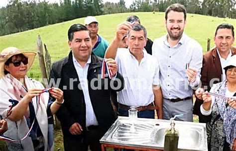 El Gobernador Regional Luciano Rivas Inaugur El Sistema De Agua