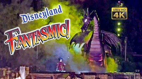 2019 Disneyland Fantasmic Complete Show Ultra Hd 4k Low Light Youtube