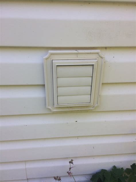 Vinyl Siding Dryer Vent Roofingsiding Diy Home Improvement Diychatroom