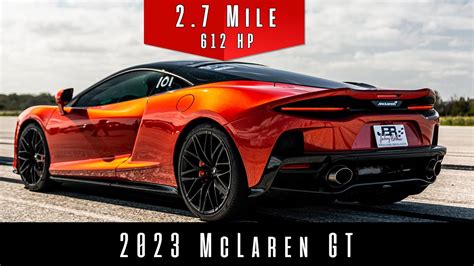 Mclaren Gt Top Speed Test Youtube