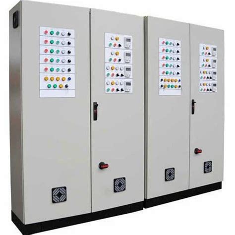 Sheet Metal Three Phase Motor Starter Electrical Control Panel Usage