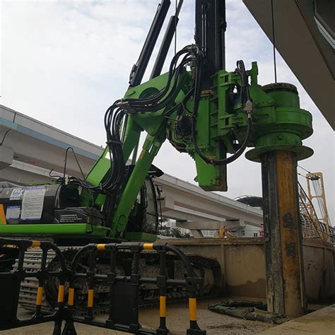 Kr285c Tysim Rotary Pile Drill Rig Drilling Professional Pile