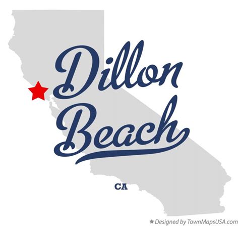 Map of Dillon Beach, CA, California