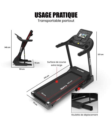 Tapis De Course Km H Connect Care Crosser Kinomap Care Fitness