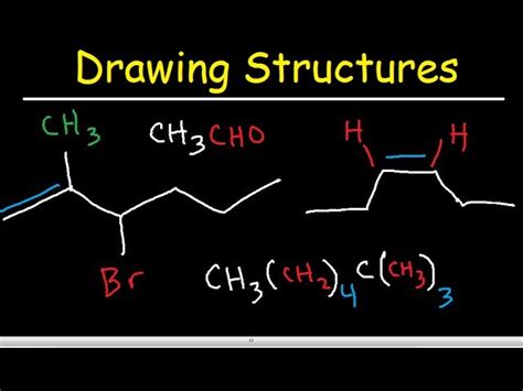 Free Video Organic Chemistry Drawing Structures Bond Line Skeletal