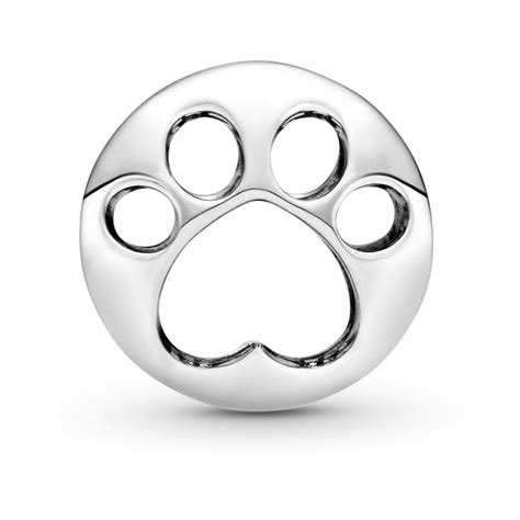 Pandora Openwork Paw Print Charm 798869C00 Francis Gaye Jewellers