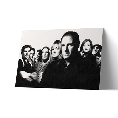 The Sopranos Canvas Print Sopranos Poster Sopranos | Etsy