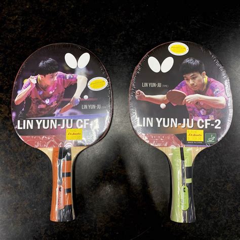 Butterfly Bat Lin Yun Ju CF1 CF2 Table Tennis Ping Pong Racket Shopee