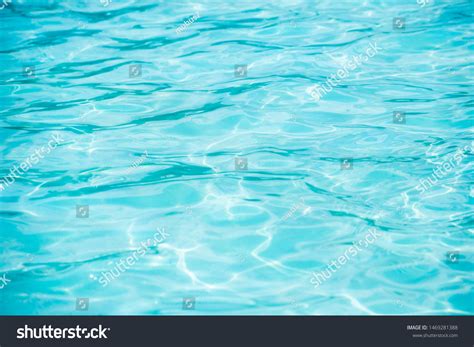 summer pool water reflection background stock photo