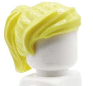 LEGO Minifigure Hair Female Blonde Ponytail Extra Extra Bricks