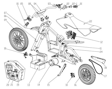 Razor Dirt Rocket Mx500 Parts | Power wheels, Parts, Mechanic