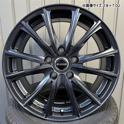 HOT STUFF J WAREN W 新品 インチ ホイールのみ 本セット セレナ ルミオン アイシス タイヤショップ 号店 通販