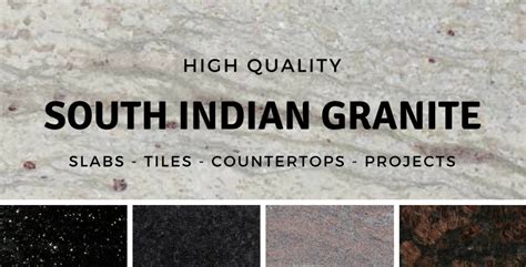 South Indian Granite Types Names Colors Manufacturer Exporter Supplier