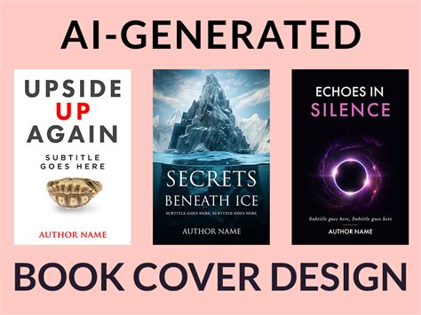 Ai Generated Book Cover Design Ebook Cover Upwork