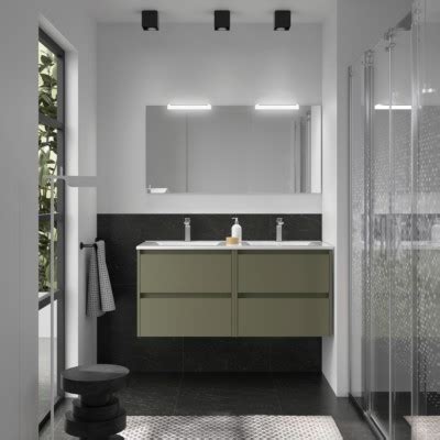 Conjunto Mueble De Ba O Noja Cajones Green Satin Lavabo