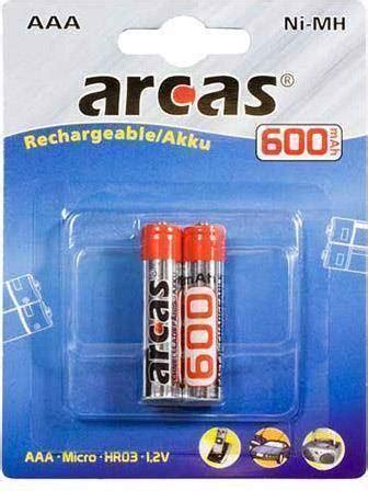 Arcas Lr Aaa Genopladelige Batterier Mah Stk Pris