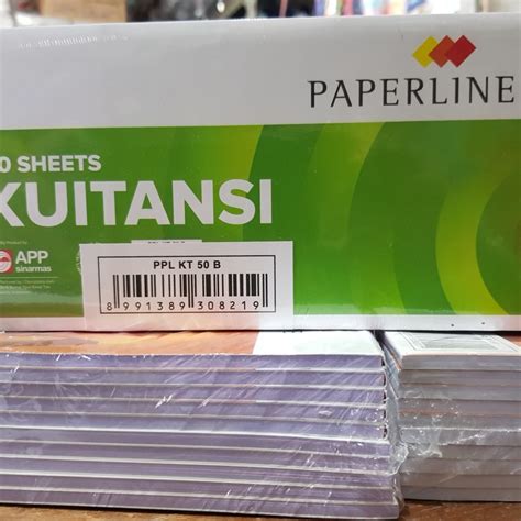 Jual Kwitansi Besar Paperline Kt B Isi Buku Murah Berkualitas