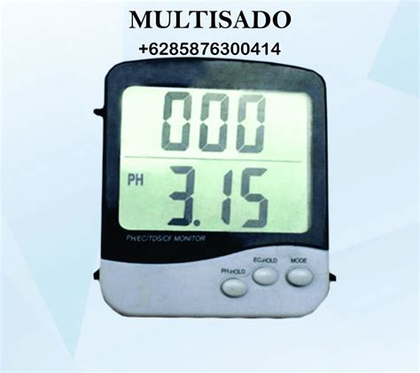 Amtast Alat Monitor Ph Tds Ec Pht Multisado