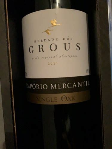 2018 Herdade Dos Grous Emporio Mercantil Single Oak Vivino US