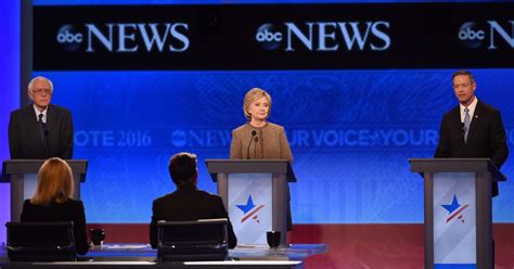 Recap Clinton Sanders And Omalley Face Off In Third Debate