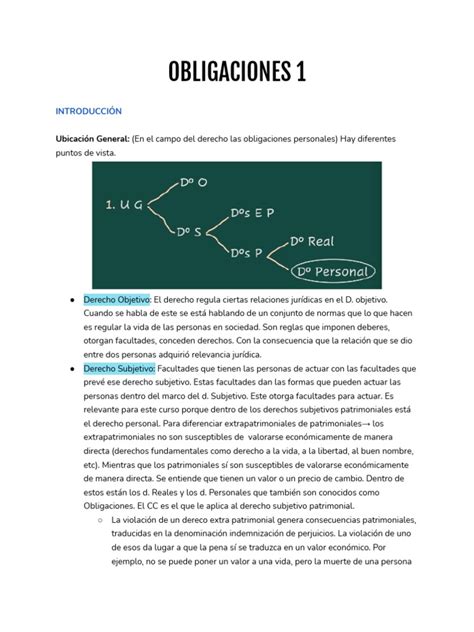 Apuntes Obligaciones 1 Completos Pdf Intención Derecho Penal Bienes Ley