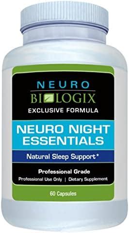 Neurobiologix Neuro Night Essentials Natural Sleep Supplement Gaba