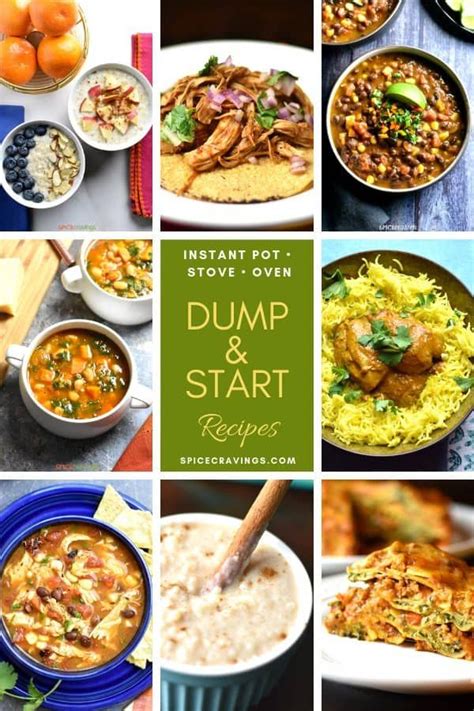 Here Is A Collection Of Easy Dump And Start One Pot Recipes For The Instant Pot Stove Or Oven