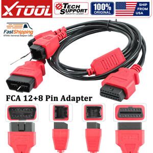 XTOOL FCA 12 8 Programming Auto Dignostic Connector Adapter Cable For