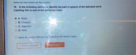 Solved Select The Best Answer For The Question In The Chegg