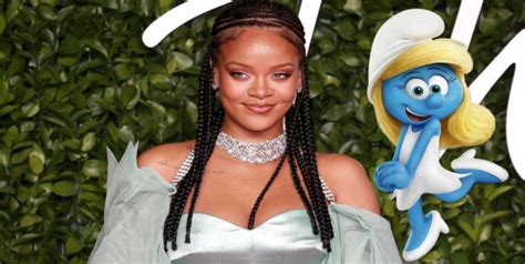 Rihanna Ser Pitufina En La Nueva Pel Cula The Smurf Movie Noticias