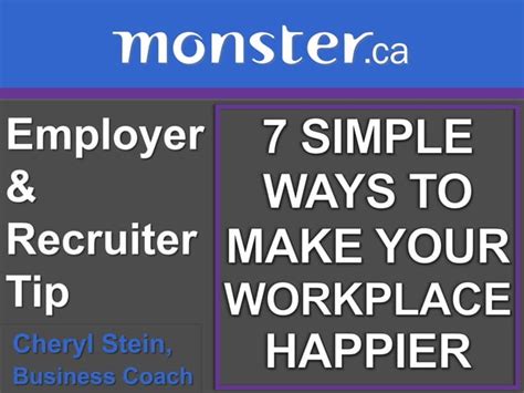 Make Your Workplace Happier Ppt