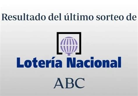 Comprobar el resultado de la Lotería Nacional de hoy sábado 3 de