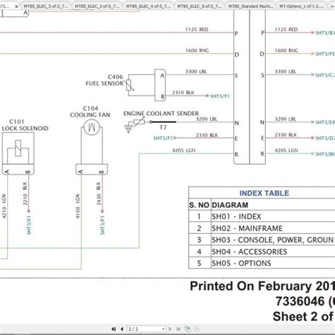 Bobcat Loader Mt52 Mt55 Hydraulic And Electrical Schematic