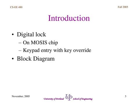 Project Owyhee Digital Lock Ppt Download