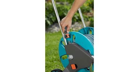 GARDENA Slangenwagen AquaRoll M Easy Set Turquoise Grijs 18517 20