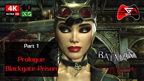 Batman Return To Arkham City Gameplay Chapter Prologue Blackgate