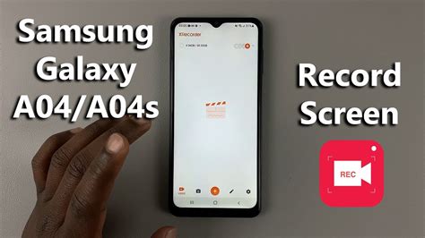 How To Screen Record On Samsung Galaxy A04 A04s YouTube