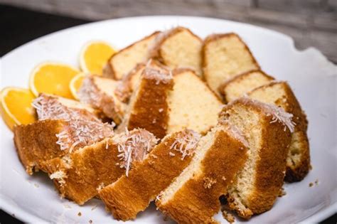 Bolo De Laranja Na Velha China Bolo Caseiro Brasileiro Foto Premium