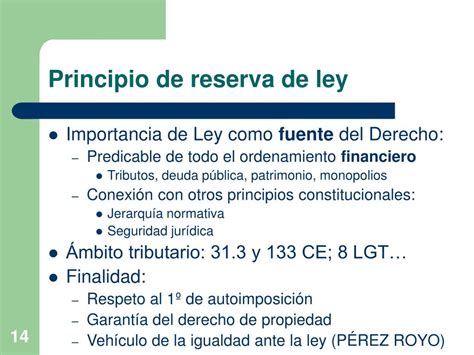 PPT PRINCIPIOS CONSTITUCIONALES DEL DERECHO FINANCIERO PowerPoint