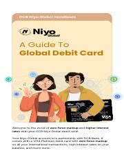 Ultimate Guide To Dcb Niyo Global Debit Card Benefits Course Hero