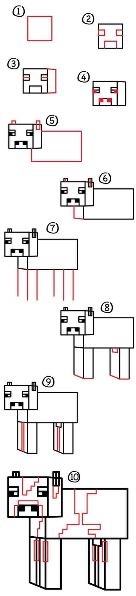 Amazing How To Draw Minecraft Step By Step Of All Time The Ultimate Guide Hostodrawtree2