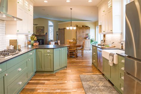 craftsman farmhouse kitchen — Interiors by J.Curry LLC