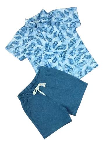 Conjunto Mauricinho Floral Roupa Menino Infantil Ver O Parcelamento