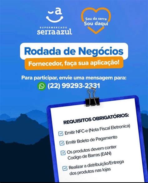 Rede De Supermercados Serra Azul Lan A Campanha Valorizando Produtos Locais