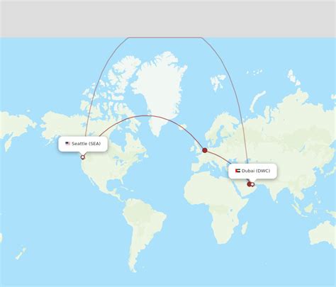 All Flight Routes From Dubai To Seattle Dwc To Sea Flight Routes