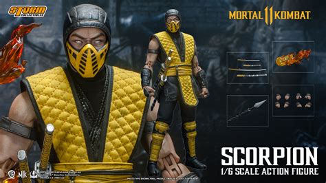 Storm Collectibles Mortal Kombat 11 Scorpion 16 Scale Action Figure