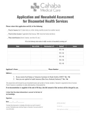 Fillable Online Sliding Scale Fees Fax Email Print Pdffiller