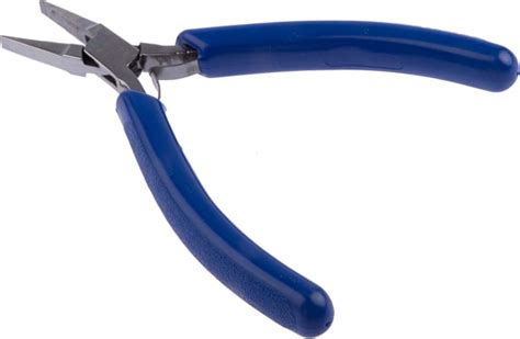 Rs Pro Rs Pro Flat Nose Pliers Mm Overall Straight Tip Esd