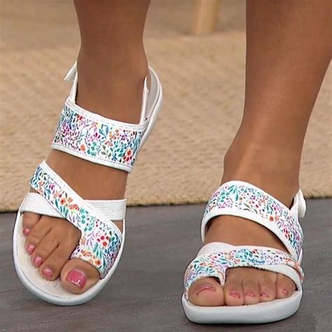 Comfy Summer Sandals For Bunions Toe Correction Sandals In